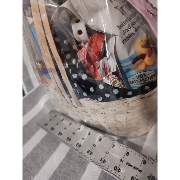 50s Themed Gift Basket with Head Band Glasses Scarf Croc Charms - Picture 10 of 13